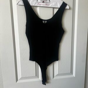Women’s Black One Piece Bodysuit
